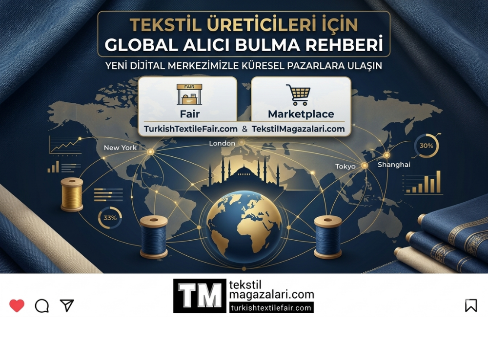 Tekstil Üreticileri İçin Global Alıcı Bulma Rehberi | B2B İhracat
