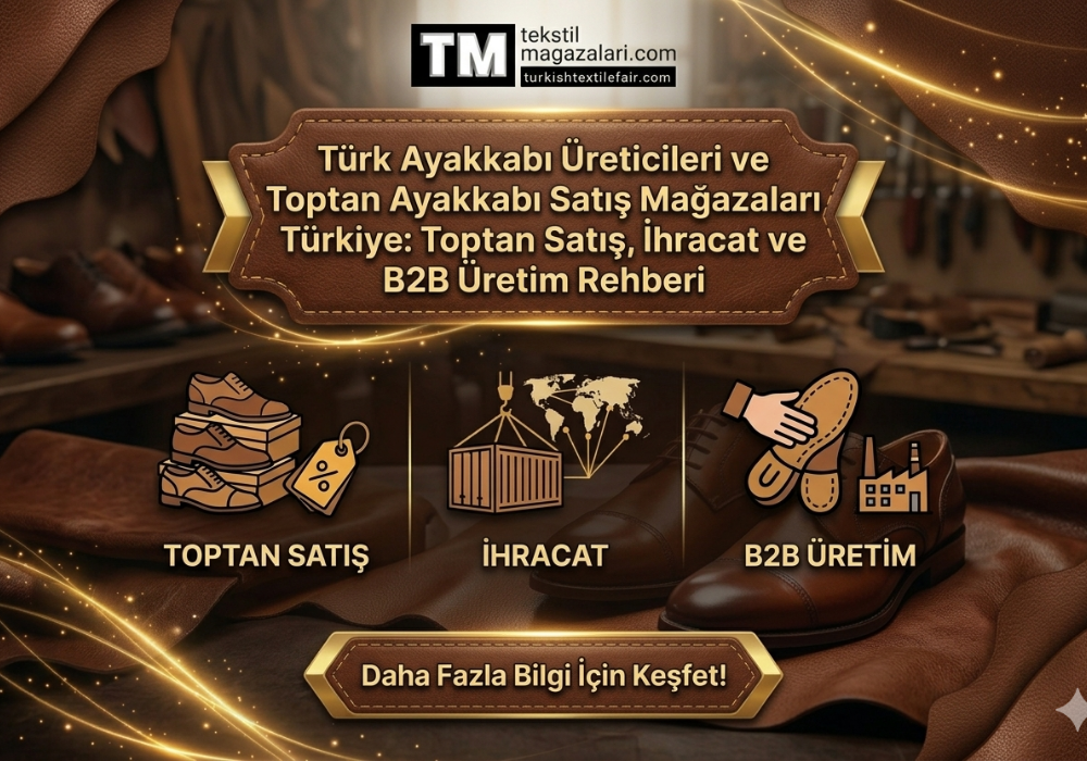 Türk Ayakkabı Üreticileri ve toptan satış mağazaları : Toptan Satış, İhracat ve B2B Üretim Rehberi