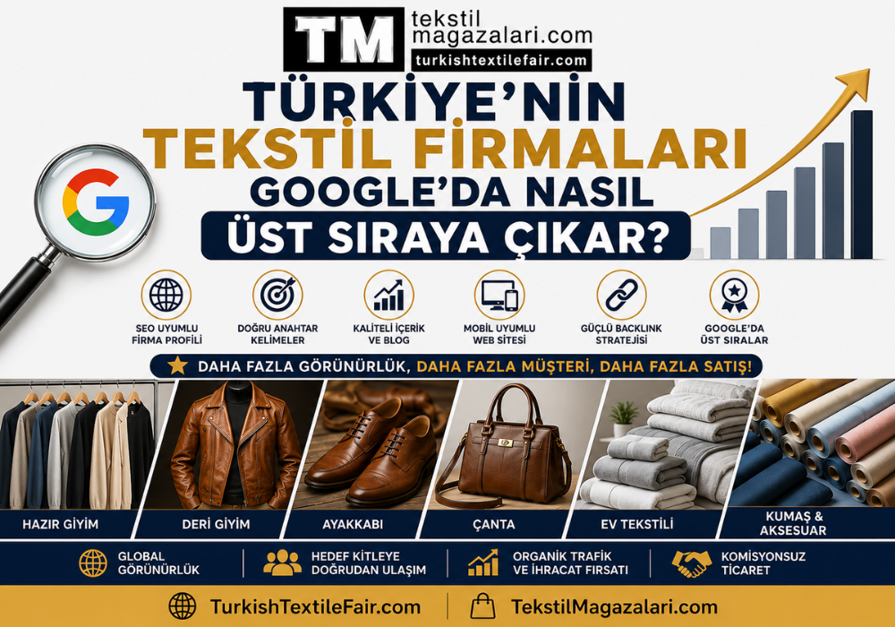 Türkiye'nin Tekstil Firmaları Google'da Nasıl Üst Sıraya Çıkar?