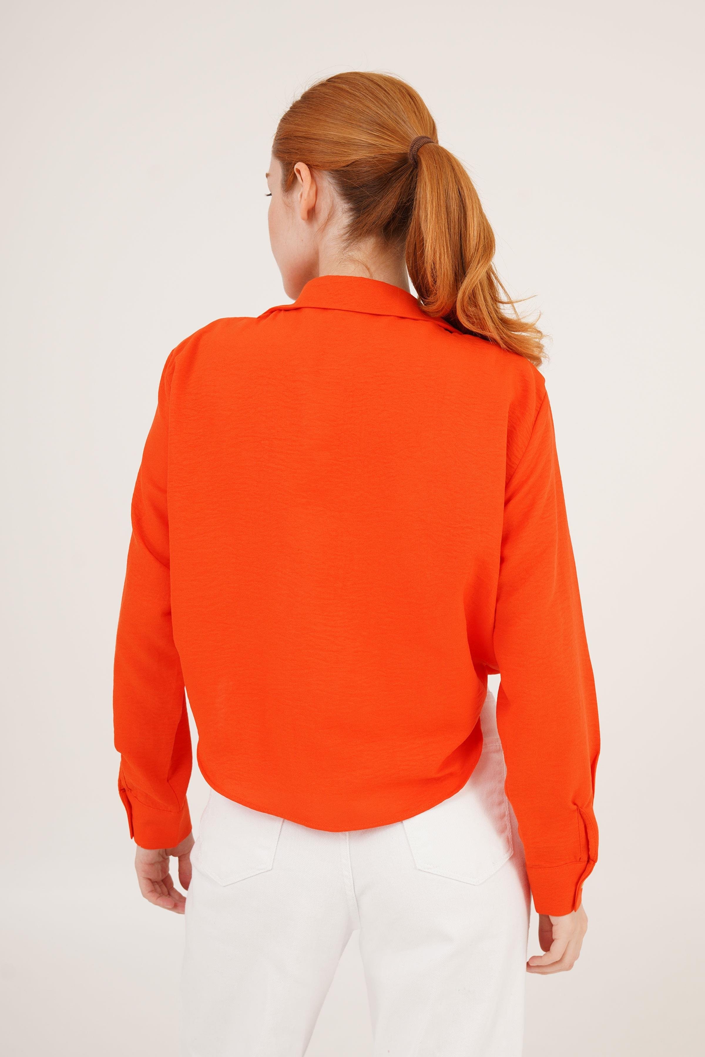 Body Görünümlü Kolye Detaylı Toptan Gömlek Stok Kodu 4801