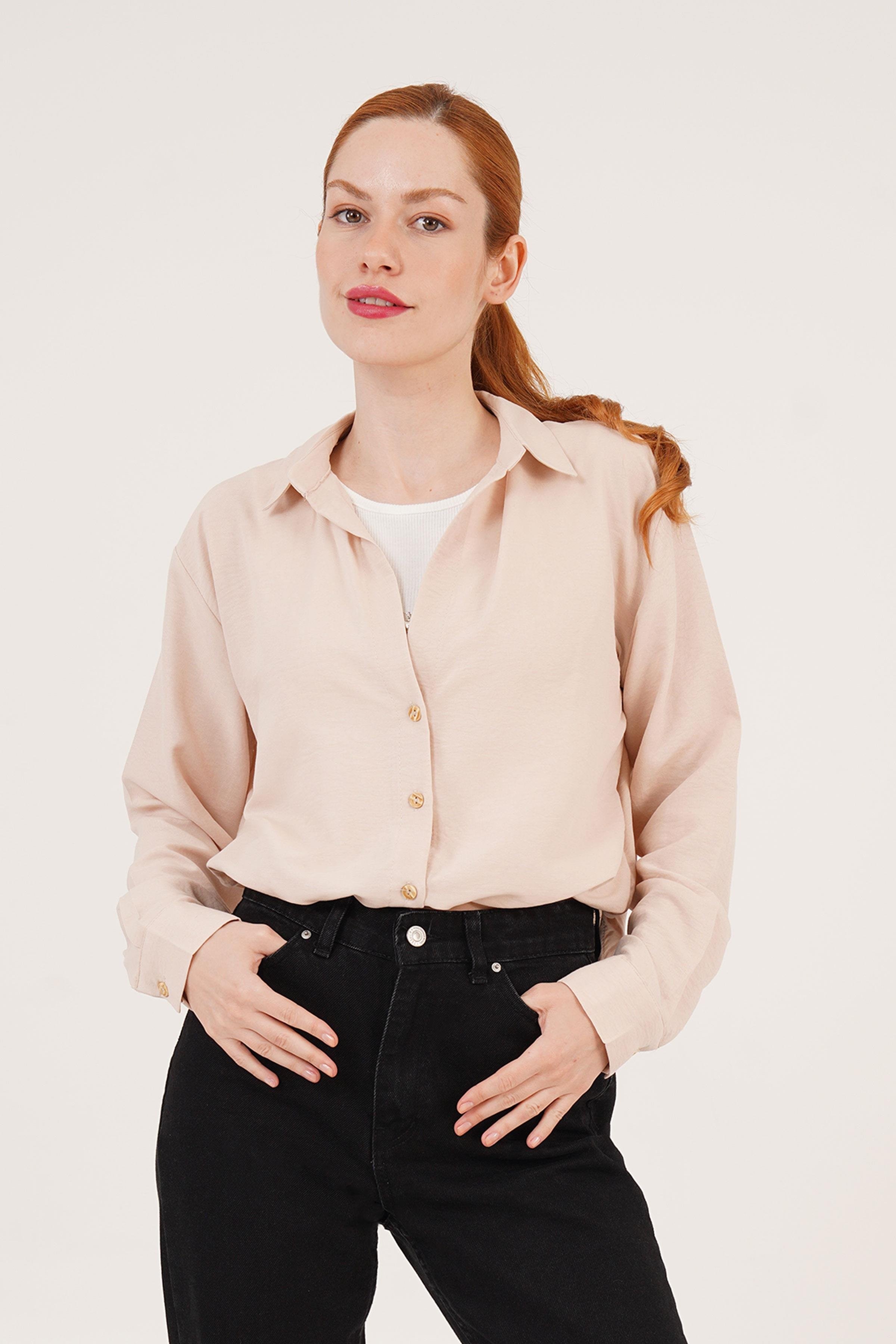 Body Görünümlü Kolye Detaylı Toptan Gömlek Stok Kodu 4801