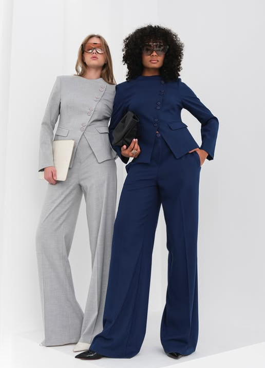 Poliviskon Fabric Kumaş – Blazer Set Takım