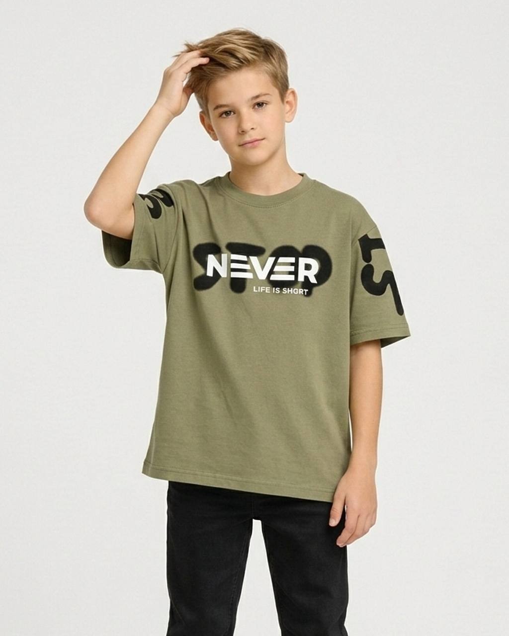 ERKEK ÇOCUK TİŞÖRT - 7040