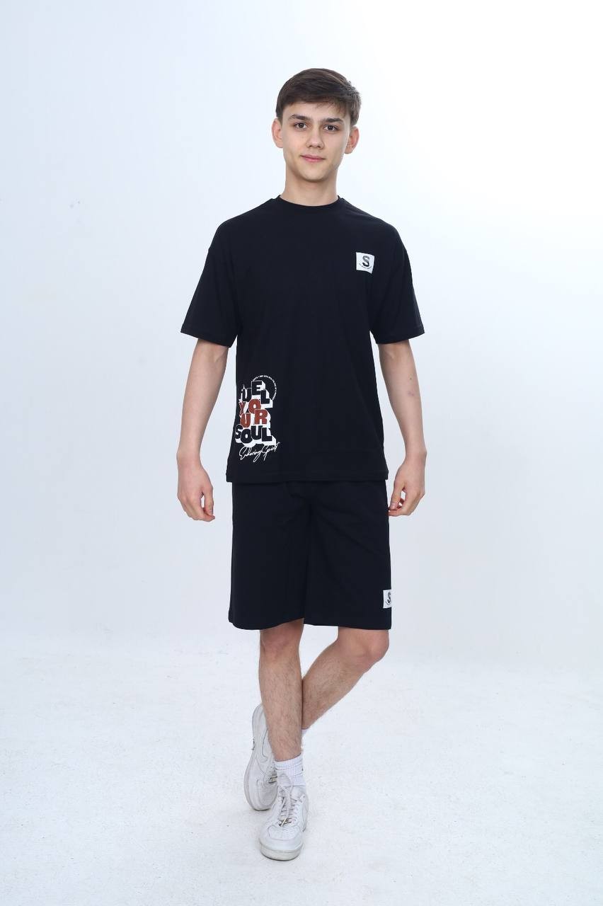 ERKEK ÇOCUK ŞORTLU TAKIM - 7036