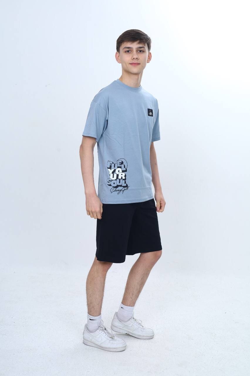 ERKEK ÇOCUK ŞORTLU TAKIM - 7036