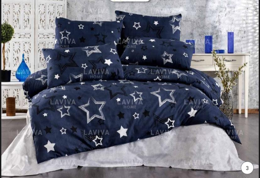 Yıldız Desenli Nevresim Takımı -7251